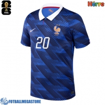 Fotballdrakt Herre Frankrike Desire Doue #20 Hjemmedrakt VM 2026 Kortermet